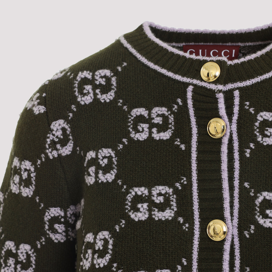 Gucci Cardigan - Green | 2ca19c77266f84d1425ffef41b331978ad425167