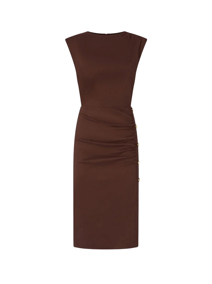 Pinko Dresses - Brown | b9f370f88d786b63080071faab27e99597d20134