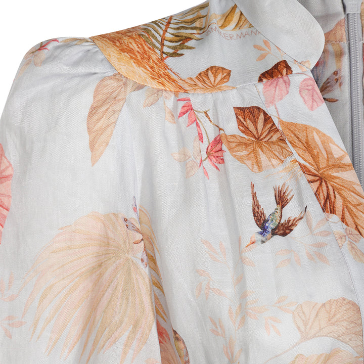 Zimmermann Dresses - LIGHT BLUE PALM FLORAL | 2c7117ff792fd8ea8835670efd1a71f3b4ff8e81
