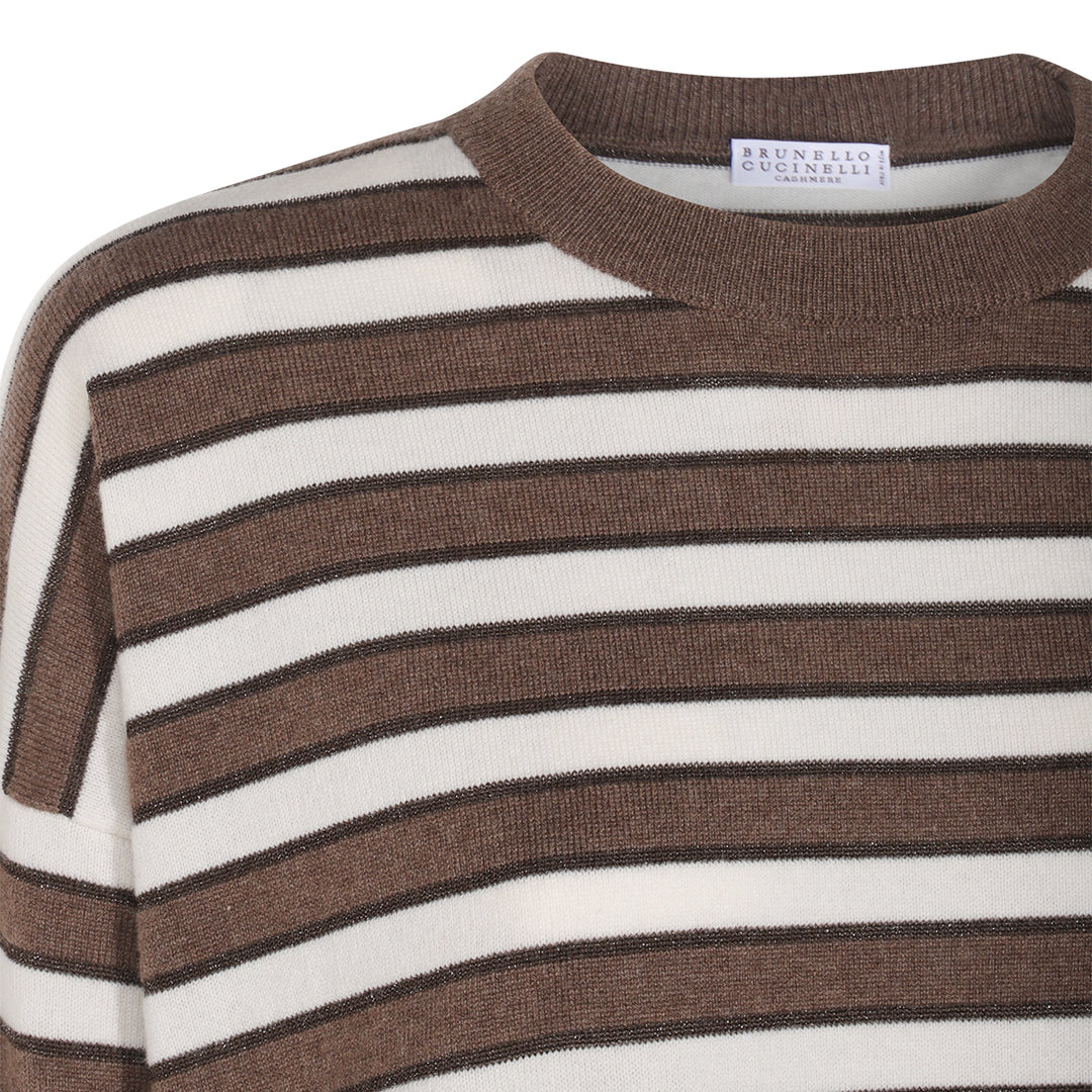 Brunello Cucinelli Sweaters - PANAMA/MARRONE/PIGNA | 2e6e87e501325f6b9fcbdc0fb77be1616027ea2c