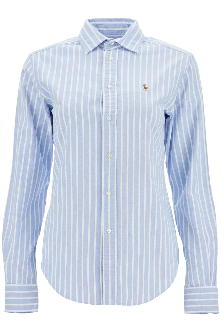 Striped Oxford Shirt For Men