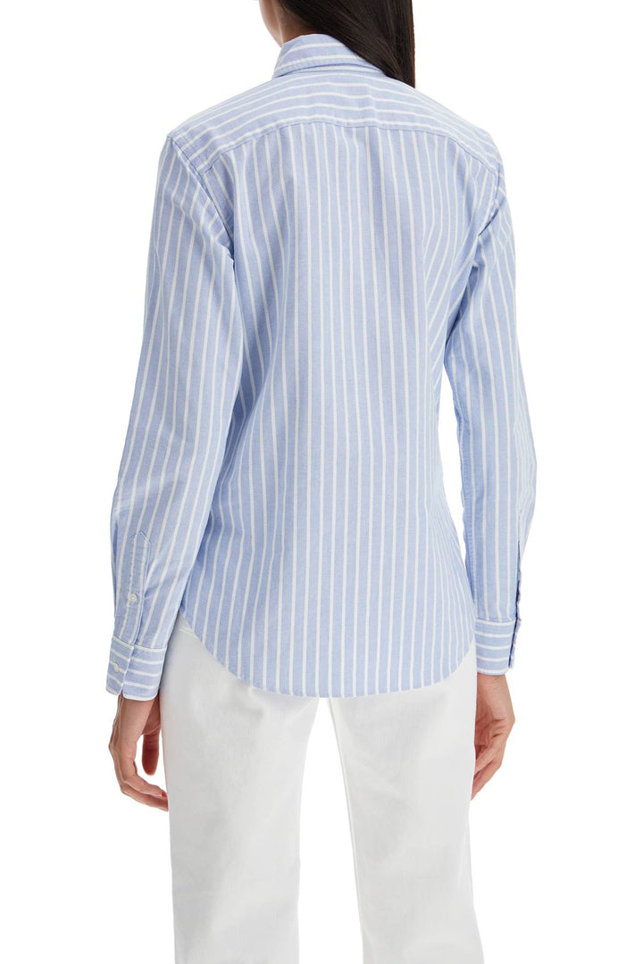 Striped Oxford Shirt For Men