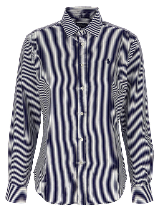 Striped Shirt Shirt And Blouse Multicolor