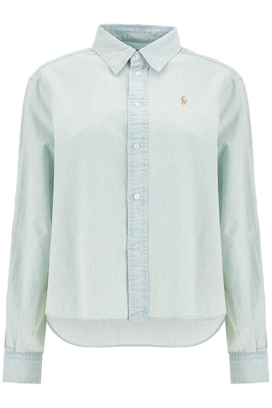 Boxy Fit Chambray Shirt