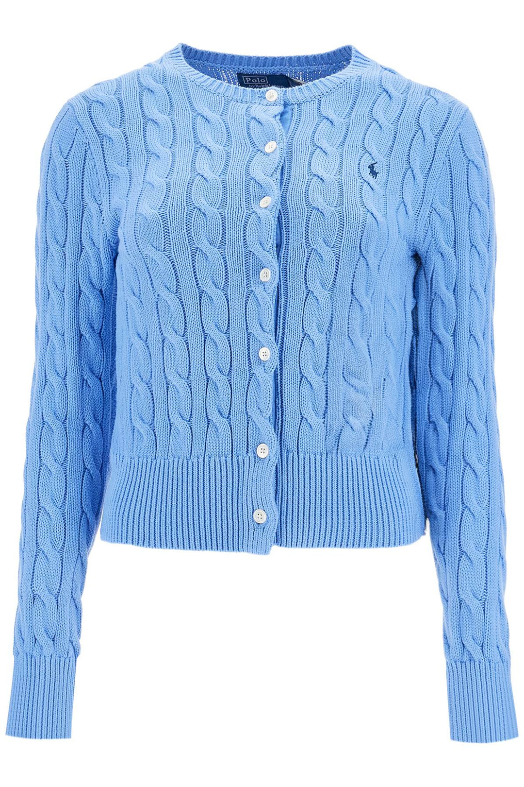 Cable Knit Cotton Cardigan