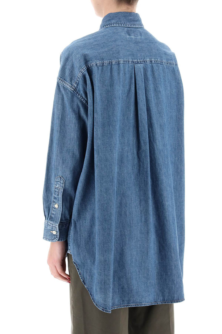 Camicia Oversize In Denim