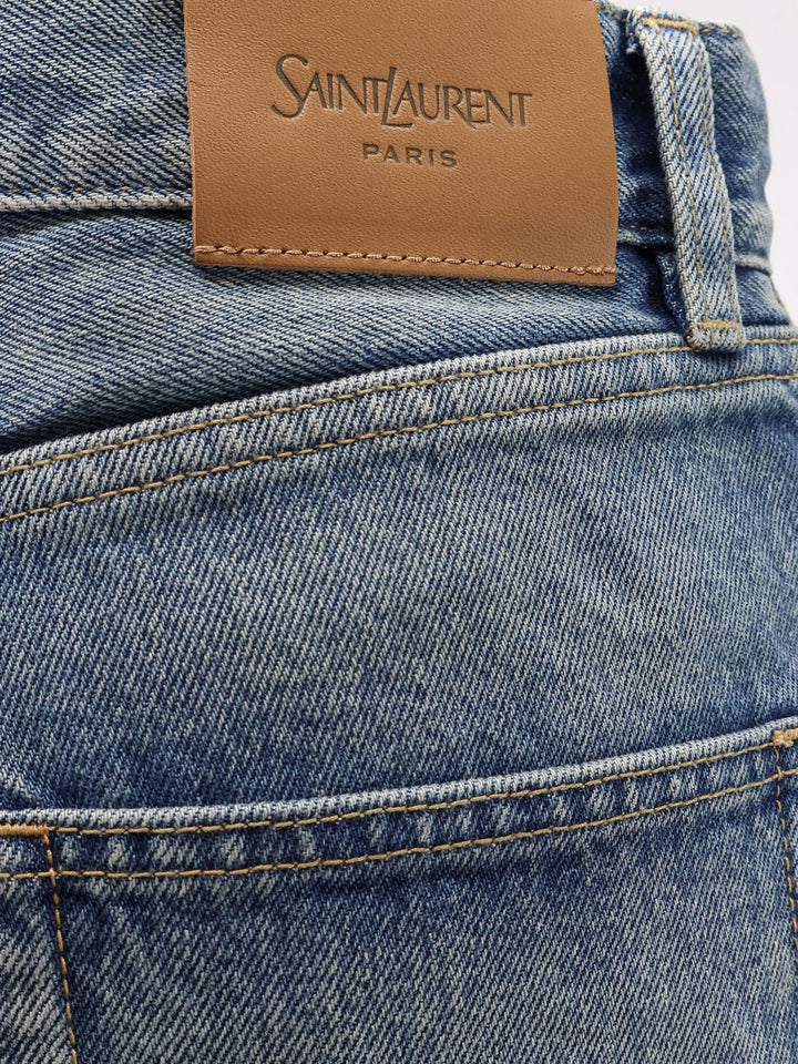 Saint Laurent Jeans - MIDI BLUE | 1c47cd37aaee2704c93c21ead34a108b09b06378