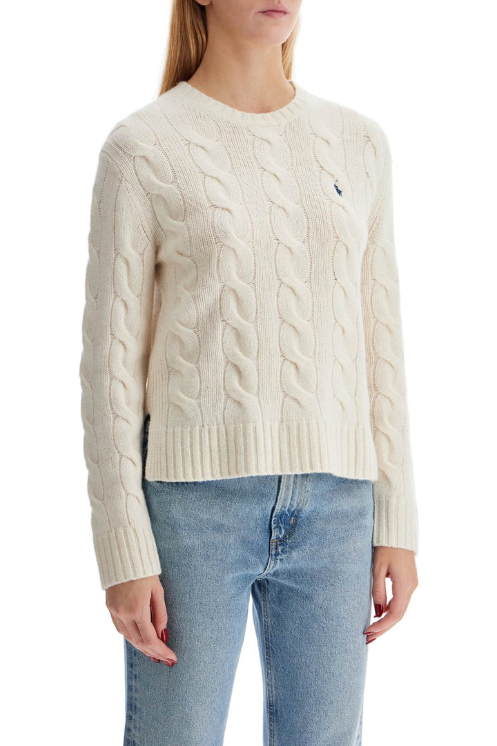 Wool And Cashmere Cable Knit Pullover