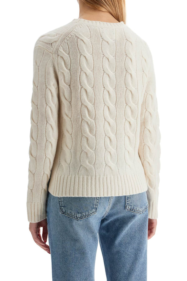 Wool And Cashmere Cable Knit Pullover