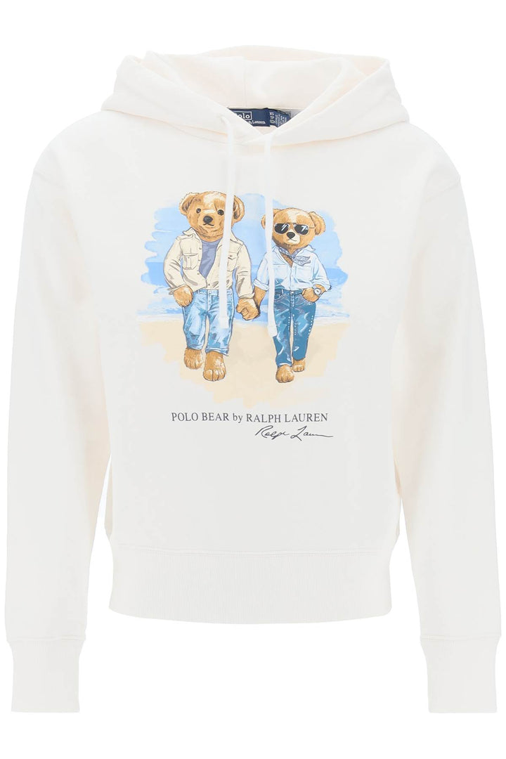 Felpa Polo Bear Con Cappuccio