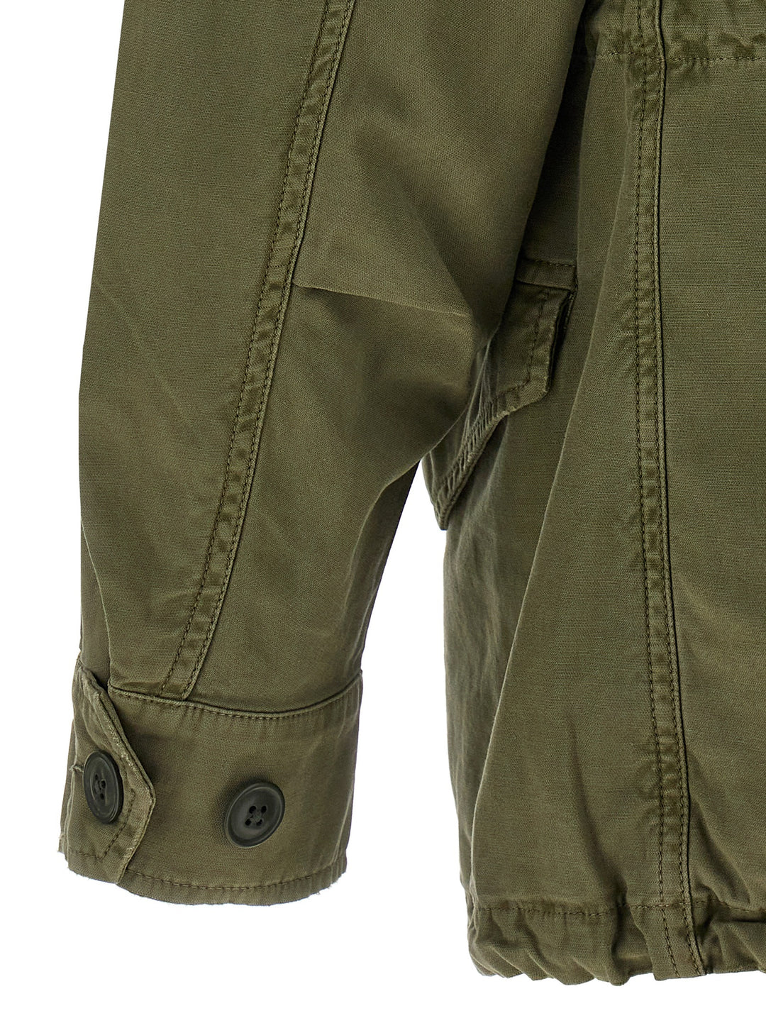 Polo Ralph Lauren Military Jacket Puffer Jackets - Green | 993a90c2ccde98901424ffdcf3886c685a7807ab