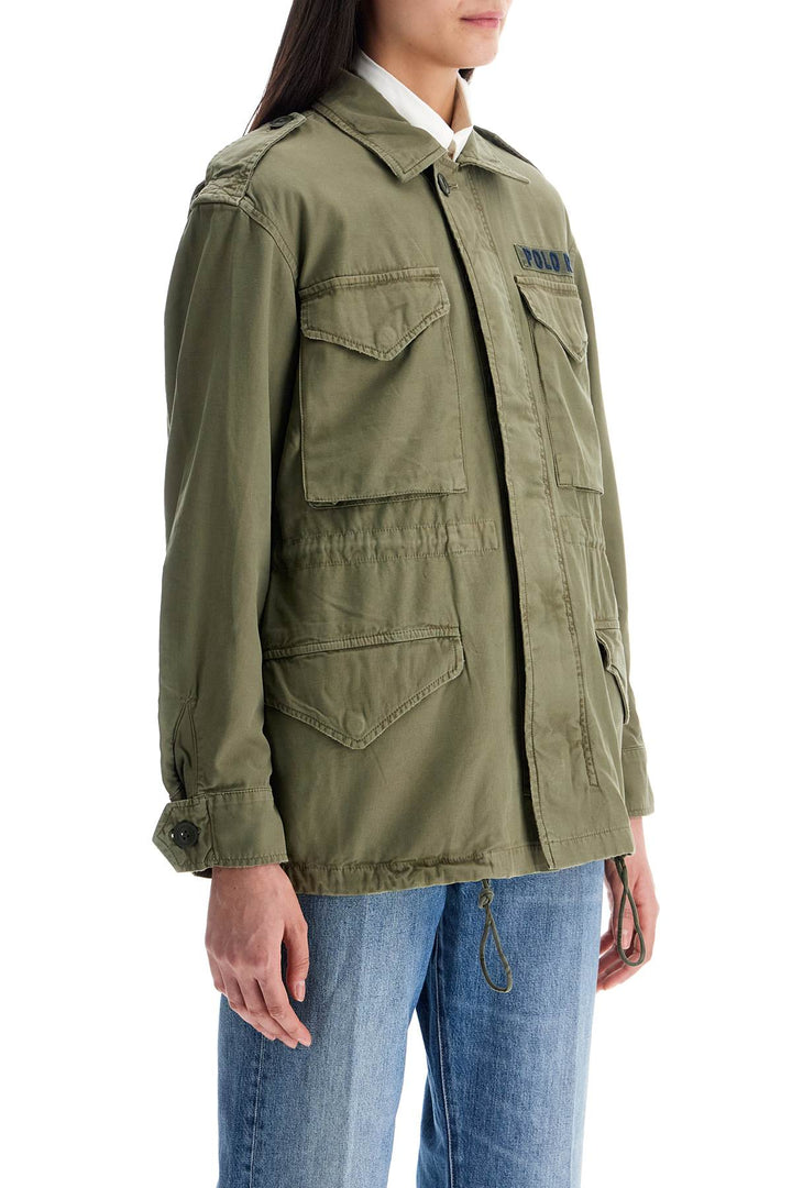 Loose Olive Green M51 Jacket In Cotton