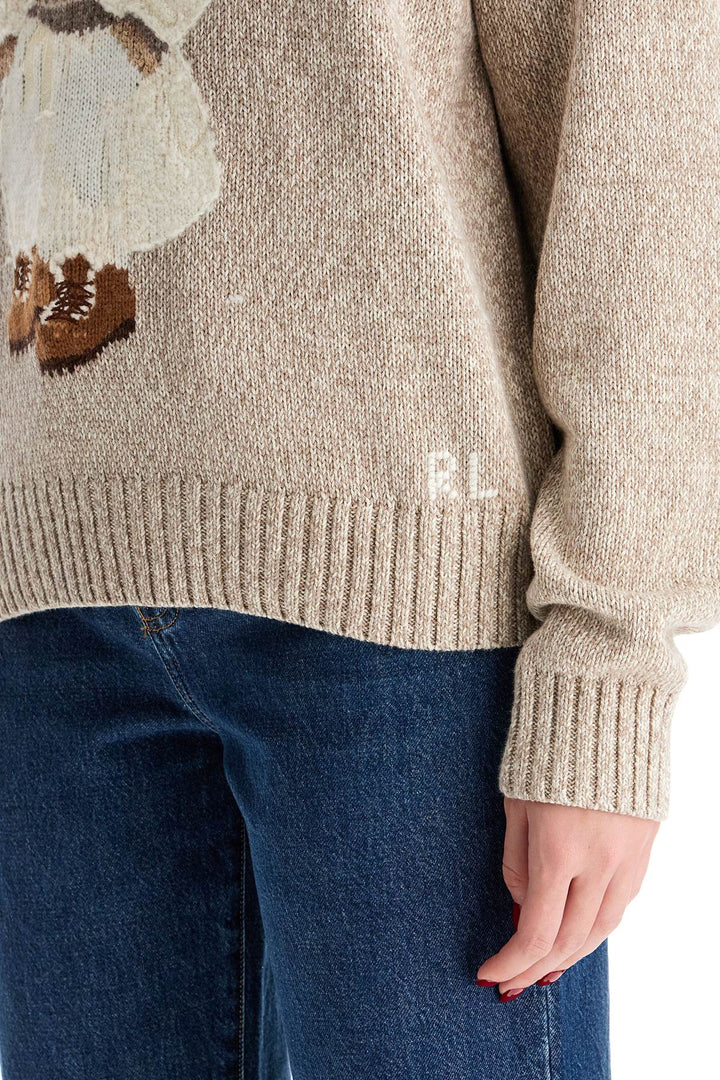 Cotton Polo Bear Pullover Sweater