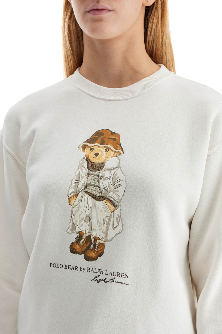 Polo Bear Print Sweatshirt