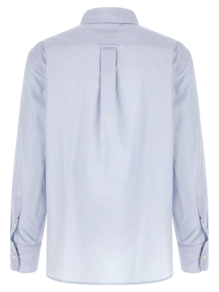 Polo Ralph Lauren Embroidered Cuffs Shirt Shirt and Blouse - Light Blue | f0c8eda03664b58a669baac4156a13809b59a591