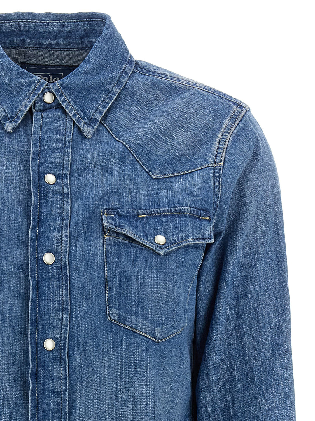 Polo Ralph Lauren Denim Shirt Shirt and Blouse - Blue | cd4941313606b45878557676e365159a6438b956
