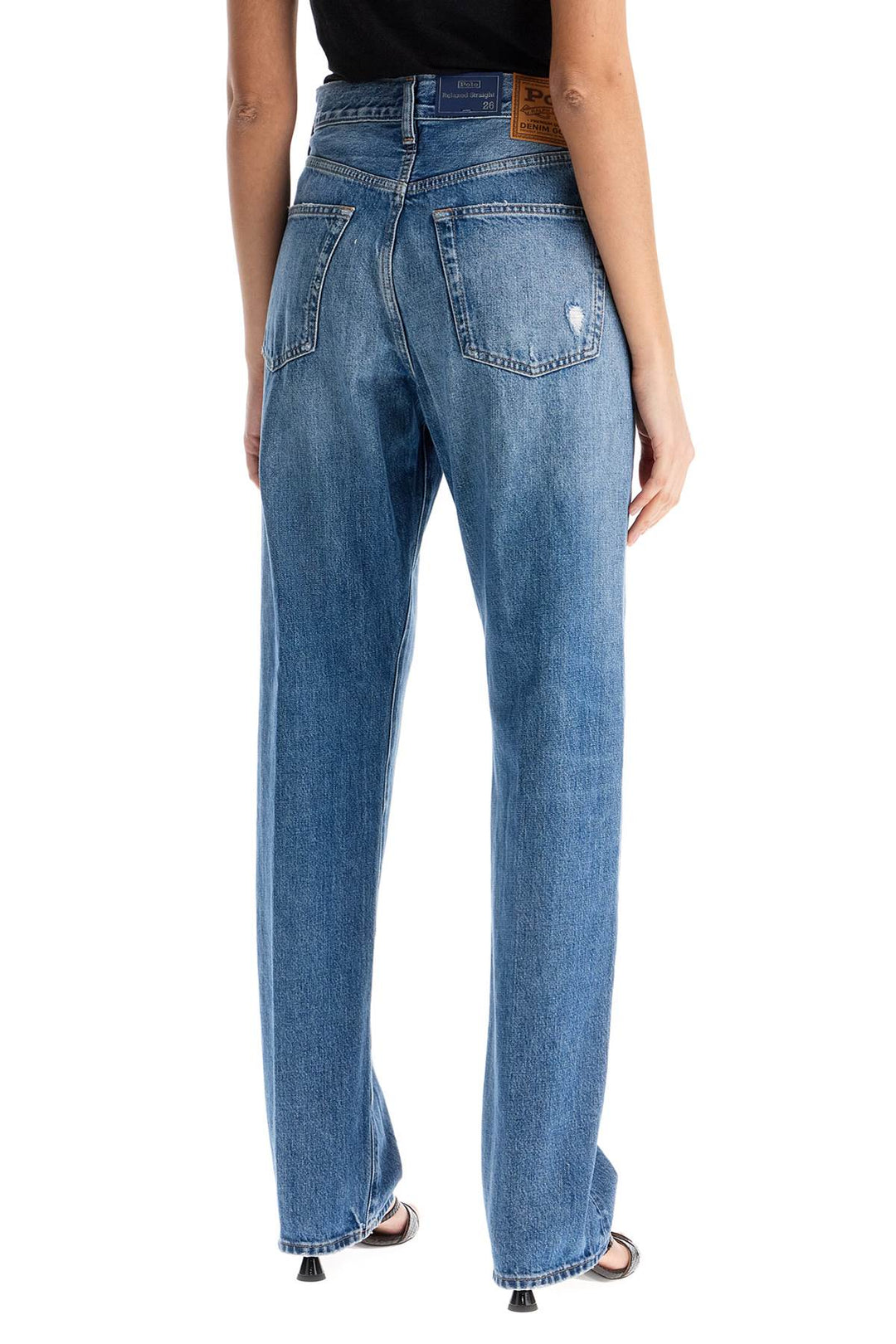 Light Blue High Waisted Straight Women's Jeans