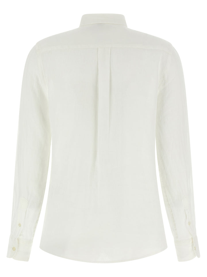 Polo Ralph Lauren Linen Shirt Shirt and Blouse - White | b3fab22fa2b6fffd90442a444bbf6f3fa3e74bdb