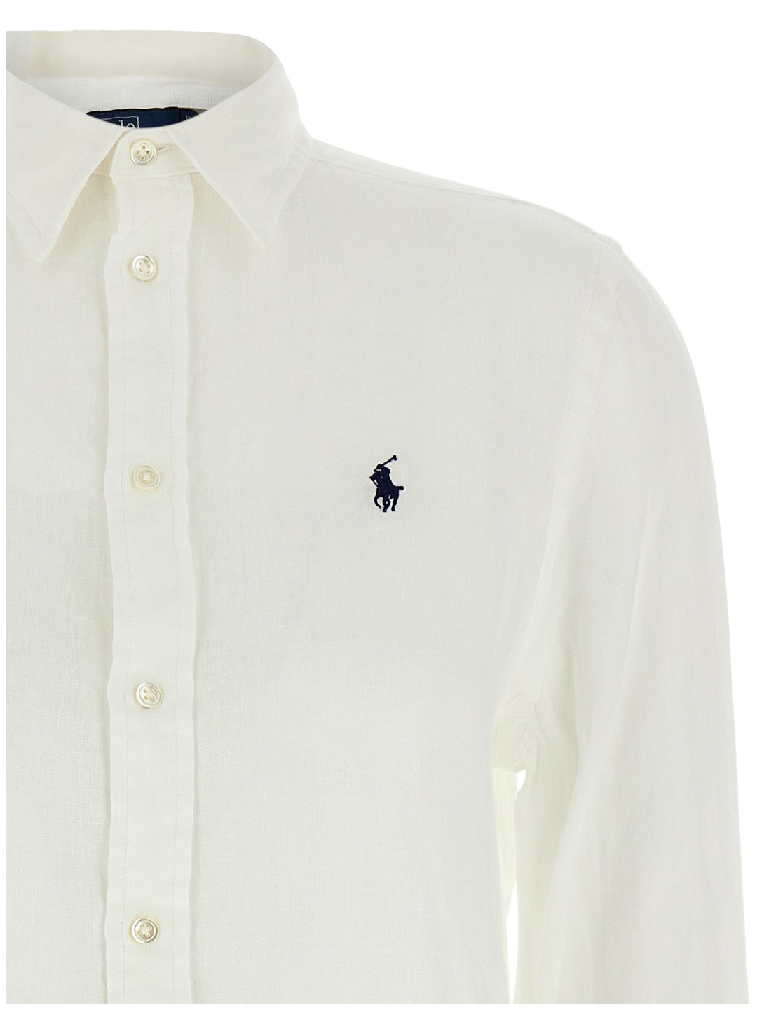 Polo Ralph Lauren Linen Shirt Shirt and Blouse - White | 3c977c89c54eca3bac2c97c91640a9149dd79cfa