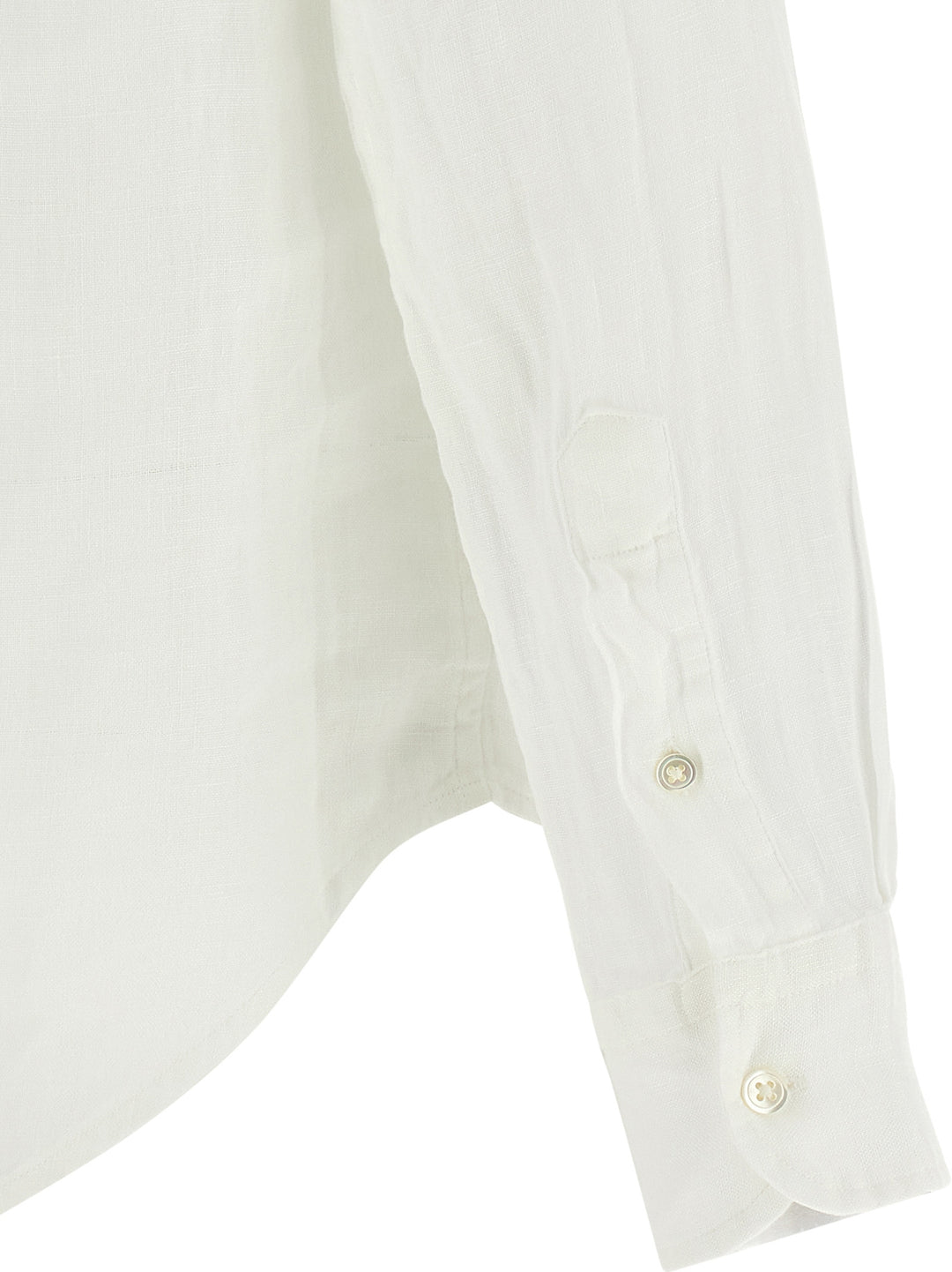Polo Ralph Lauren Linen Shirt Shirt and Blouse - White | 5285ddd7e9069b35d8029f2052aa426a25ffd158