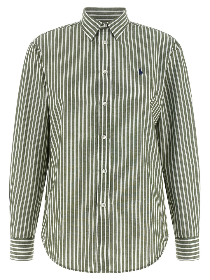 Polo Ralph Lauren Cotton And Linen Shirt Shirt and Blouse - Green | ef3ae3f09901f61d857c077e38bc6a382b6515cc