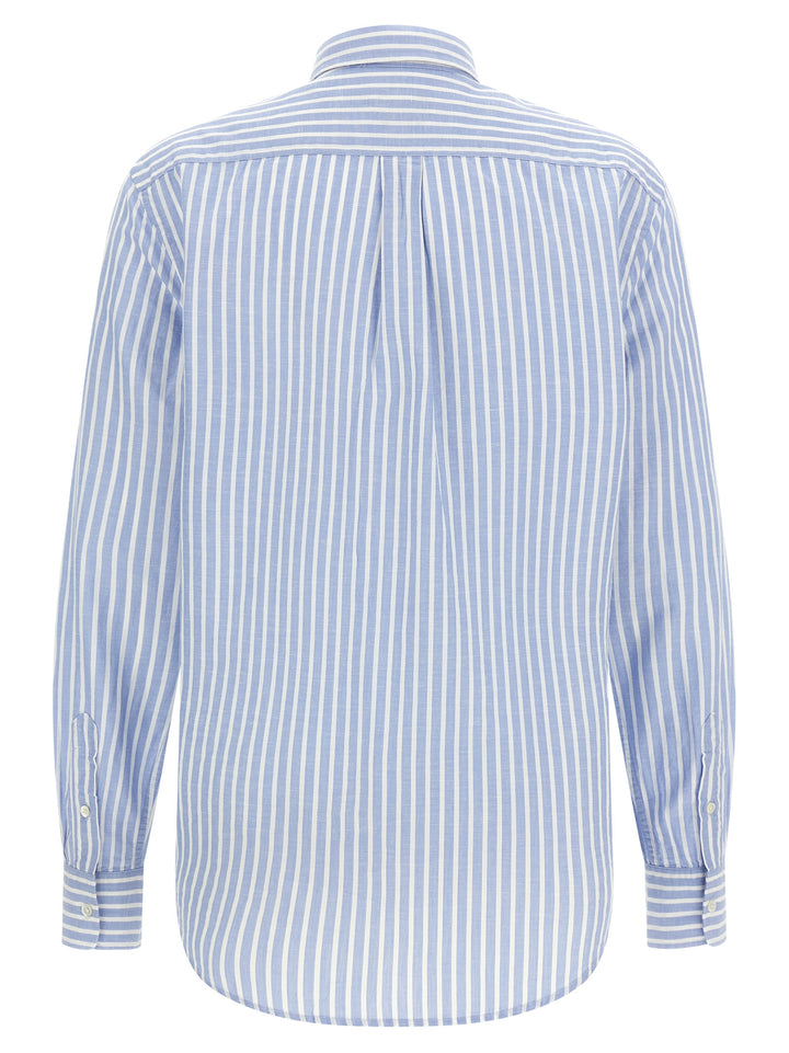Polo Ralph Lauren Cotton And Linen Shirt Shirt and Blouse - Multicolor | 42366fa7922bc60ac91b5e436fa3474cb54085b6