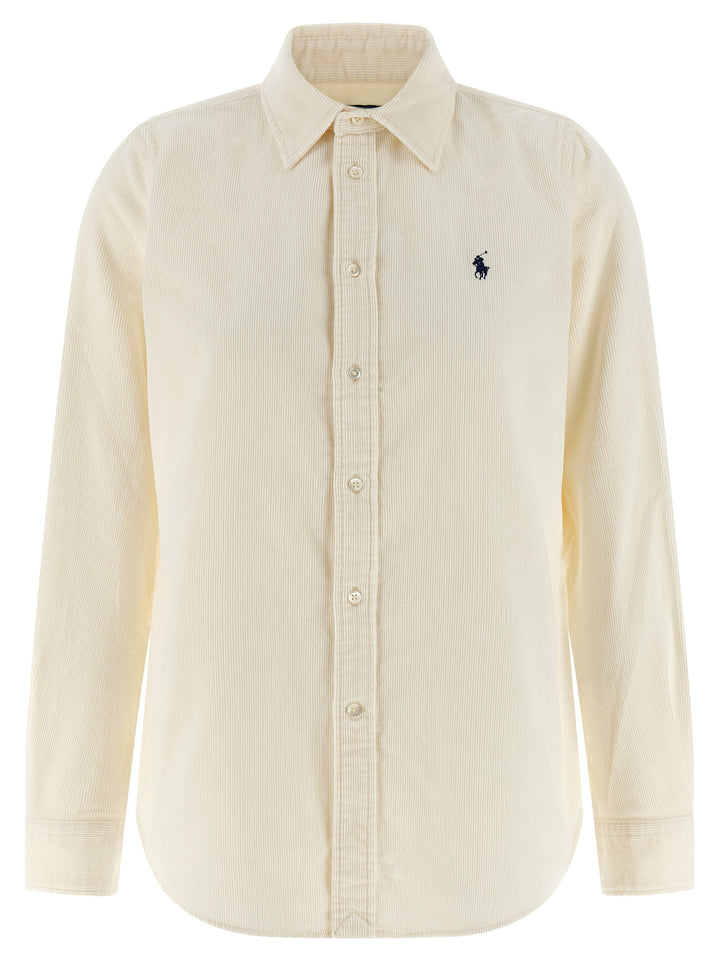 Polo Ralph Lauren Corduroy Shirt Shirt and Blouse - Beige | 013697510e144f6dff1d8c2bbb468d04e97dbdd3