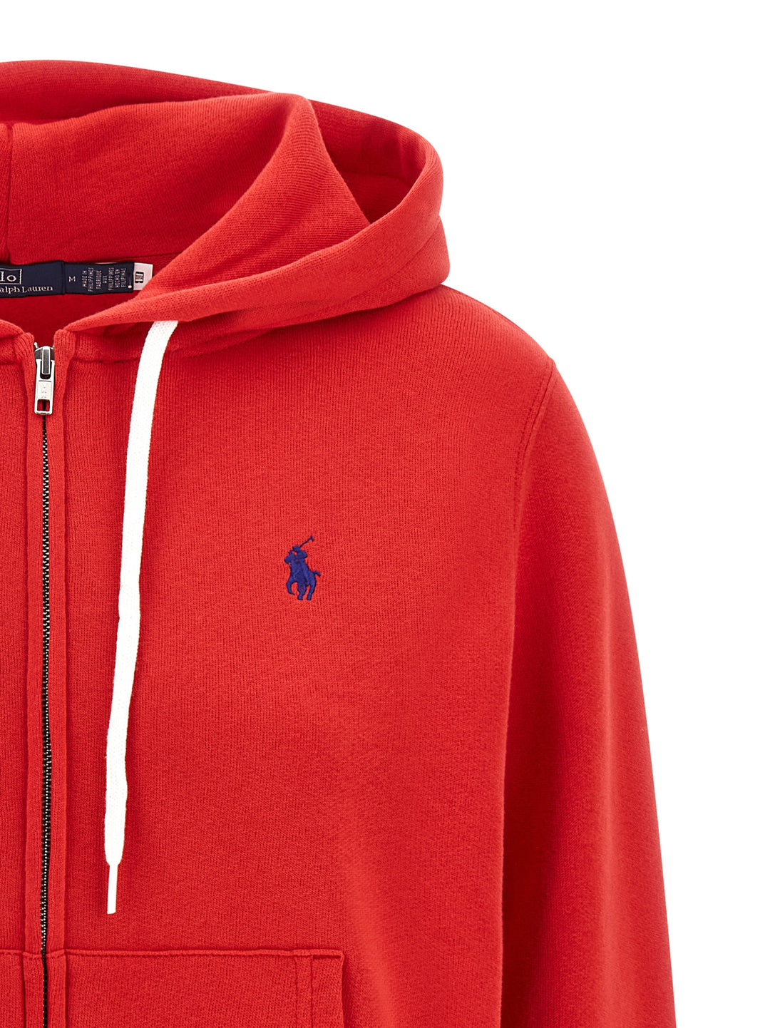 Polo Ralph Lauren Logo Embroidery Hoodie Sweatshirt - Red | 66b0d2f38e7c487946d8de40c4619dbefa0f0471