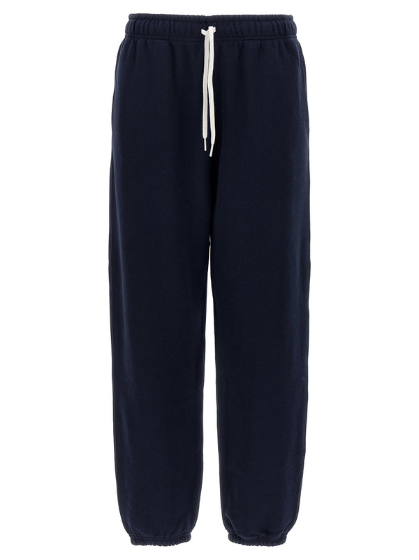 Joggers In Fleece Pants Blue