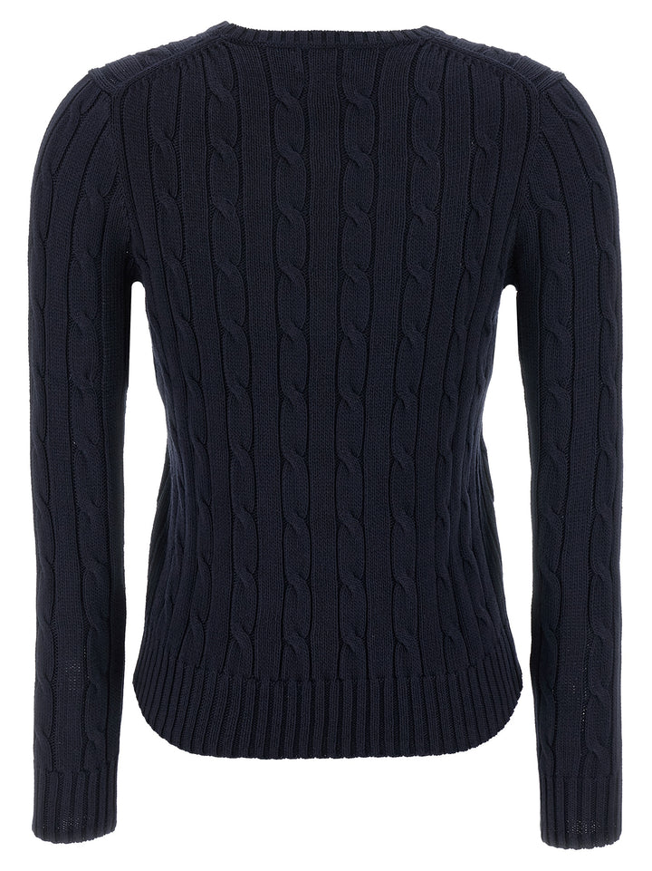 Polo Ralph Lauren Braided Cotton Sweater Sweaters and Cardigans - Blue | ecd80609f2226512c024db8d31c640cff85669f3