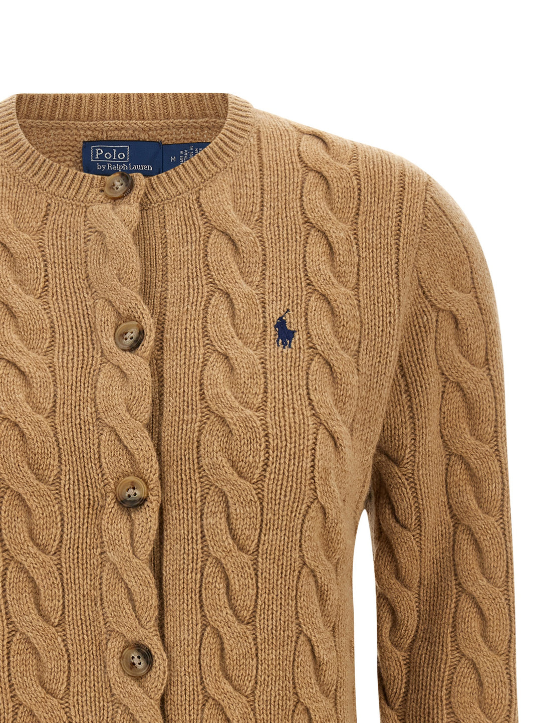 Polo Ralph Lauren Braided Cardigan Sweaters and Cardigans - Beige | ce4b918e51e5454e6e8b23e3b63af0152a11b9c0