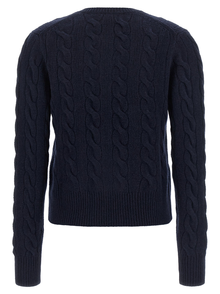 Polo Ralph Lauren Cable Knit Cardigan Sweaters and Cardigans - Blue | 12081d3908857a97ef5852f728b2ed85aa692512
