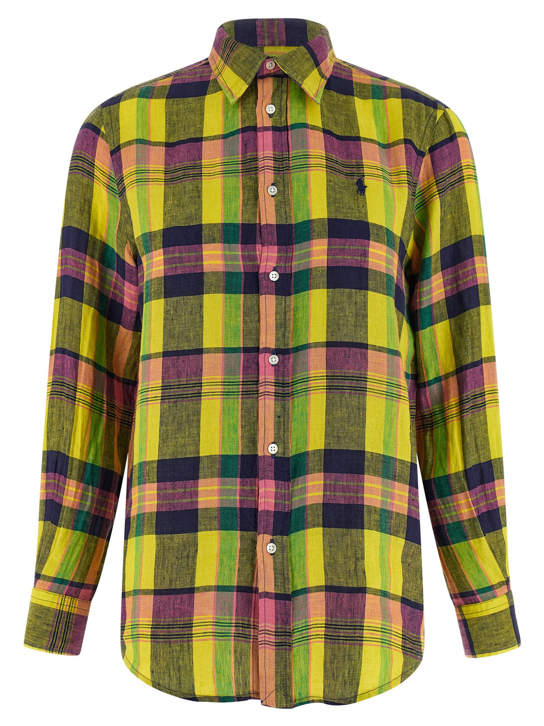 Polo Ralph Lauren Linen Shirt Shirt and Blouse - Multicolor | 4b57a90614ffc828f99db05d4faeb8f4f6b91f3f
