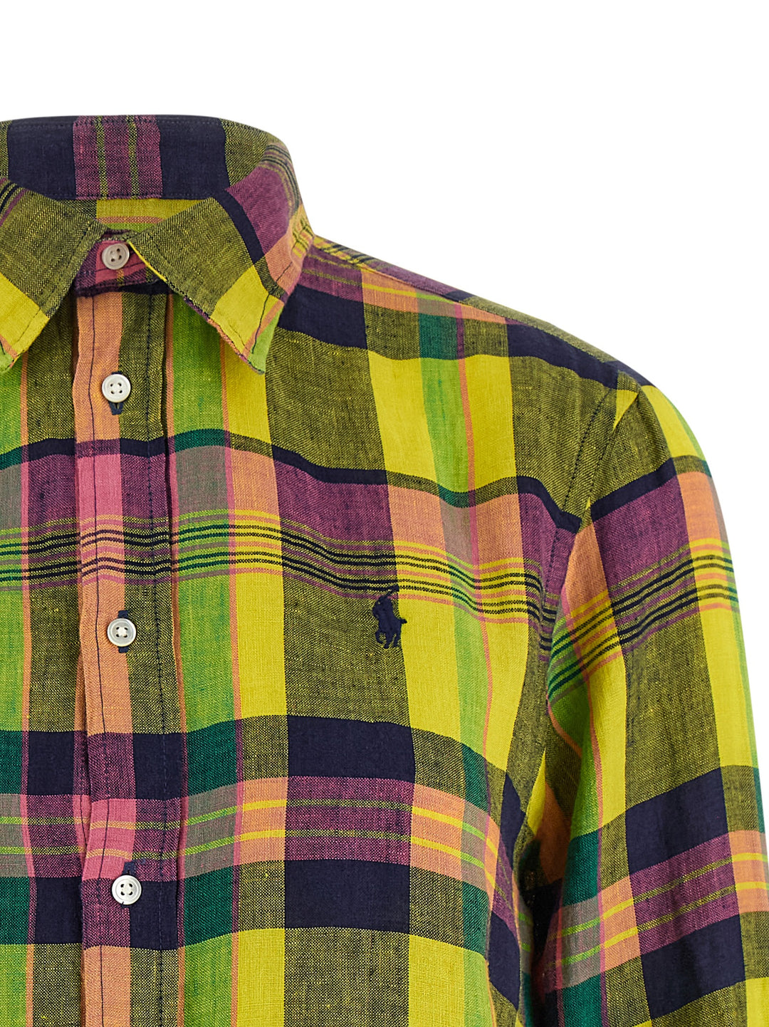Polo Ralph Lauren Linen Shirt Shirt and Blouse - Multicolor | bd2dffdcc60b7f1c658375e636f9a3bd079415b1