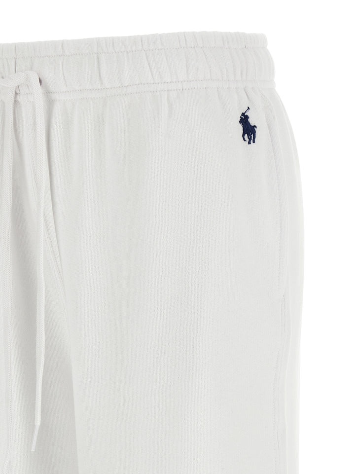 Polo Ralph Lauren Logo Embroidery Joggers Pants - White | c33e8363e7184b894fea47e8287c60726d84ee41
