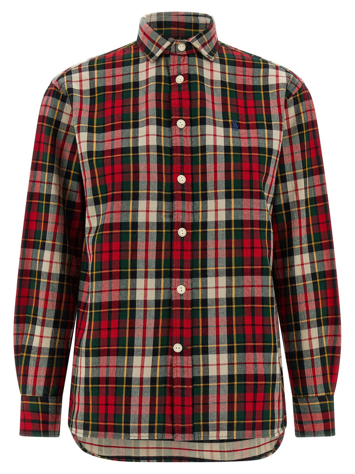 Polo Ralph Lauren Tartan Shirt Shirt and Blouse - Red | 829a53dbe4bdf6d70e707ed523ce970d65c4b31c