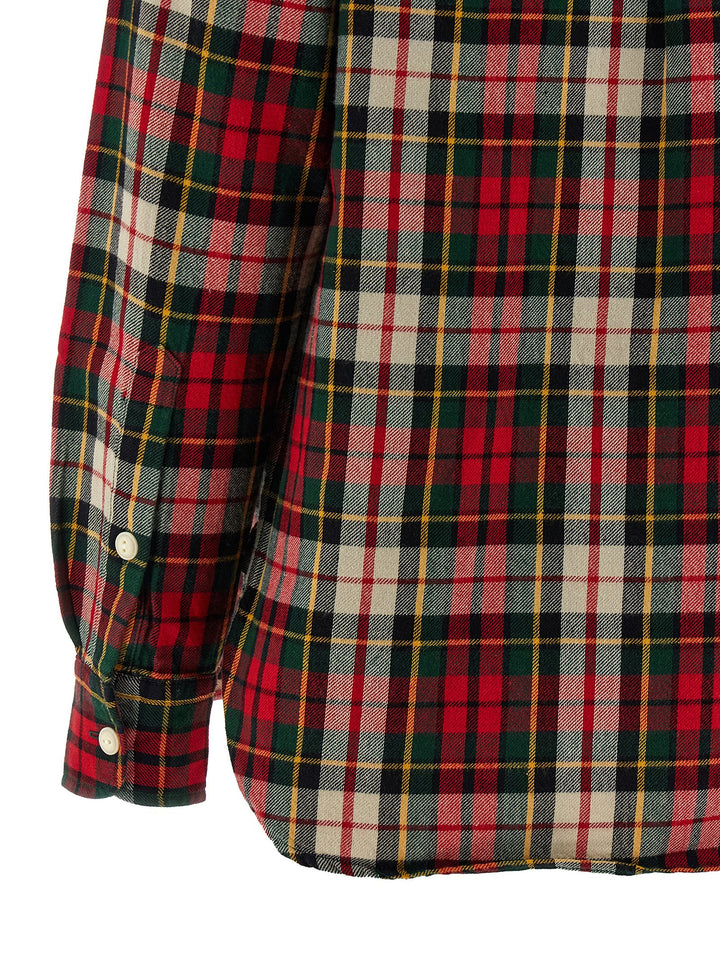 Polo Ralph Lauren Tartan Shirt Shirt and Blouse - Red | baeb0d93aba6f4195edd65c7044412fb99acec9e