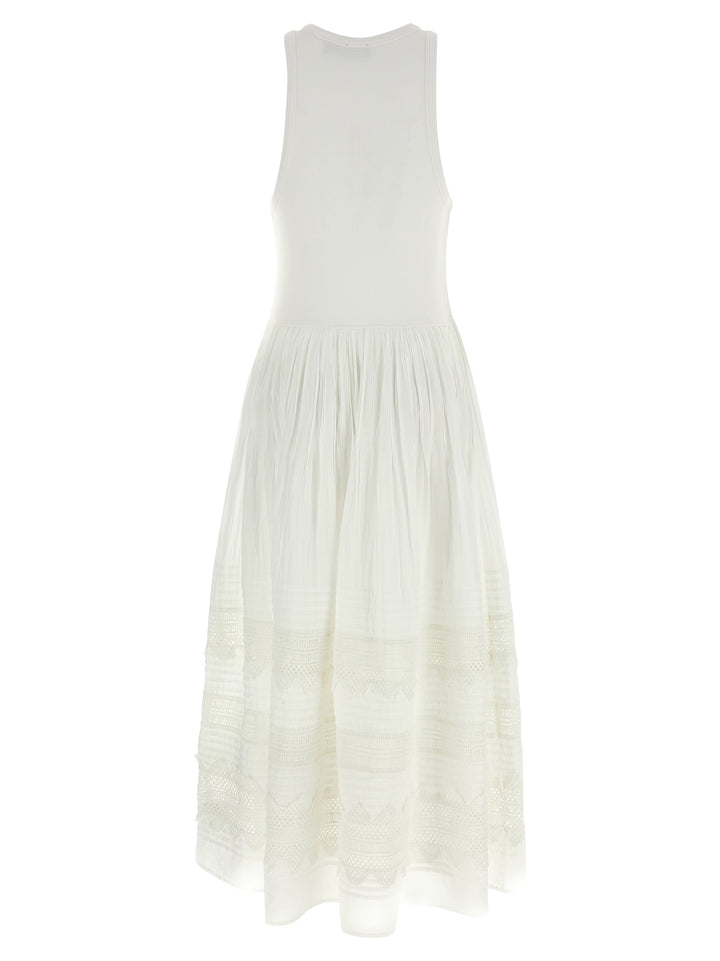 Polo Ralph Lauren Lace Insert Dress Dresses - White | 54cd9c75e364fee286ac28130e69653dc4d8601c