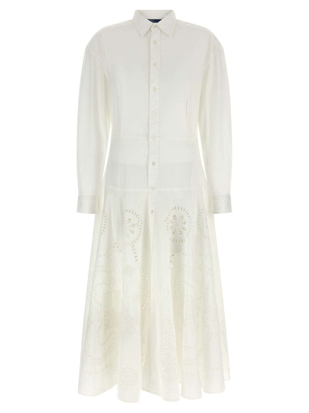 Polo Ralph Lauren Openwork Embroidery Dress Dresses - White | a3bcaa17c7a8a043d87150e02a1d4a7f5ffbde8a