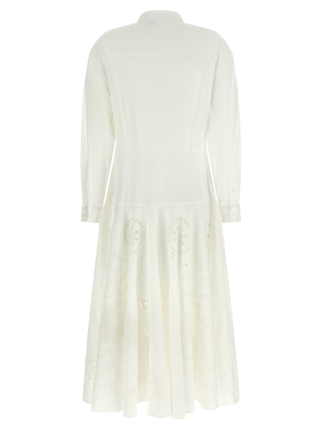 Polo Ralph Lauren Openwork Embroidery Dress Dresses - White | ff3dd754fa6922d05ebdc5d08c34b3ab1f42fa9e