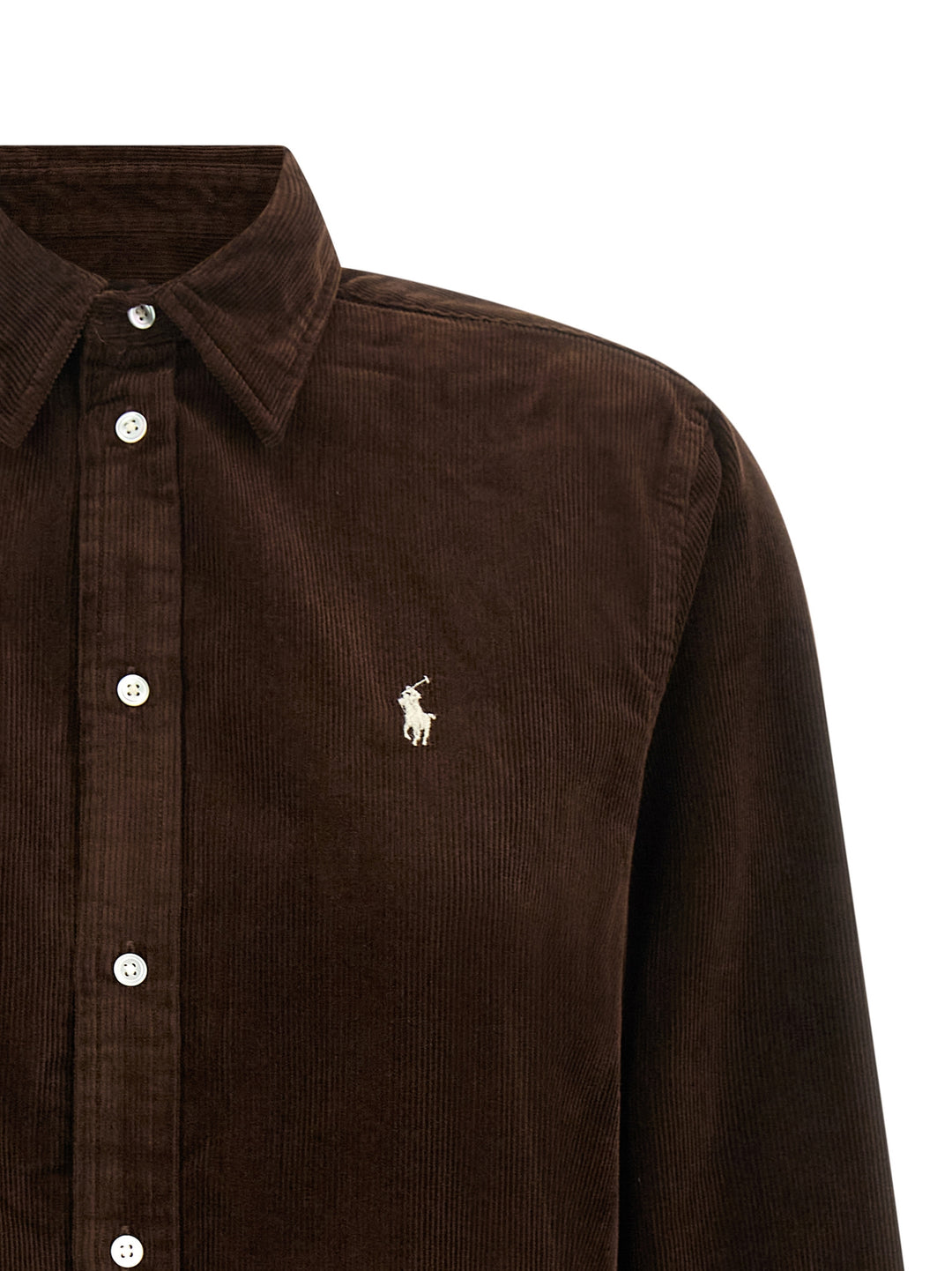 Polo Ralph Lauren Corduroy Shirt Shirt and Blouse - Brown | 8d8ed3740c9fbc3cb8bb07d86f6357138a37ffa7