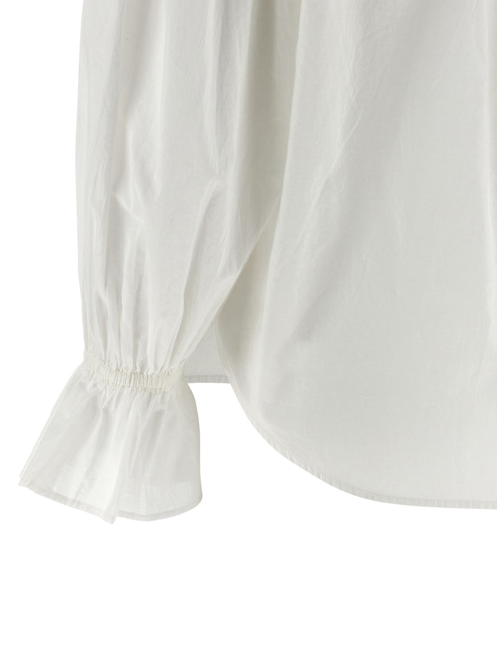 Polo Ralph Lauren Shirt With Drawstring Shirt and Blouse - White | e059e367e5b6a67dde70bdab162d0dcfedf63ef5