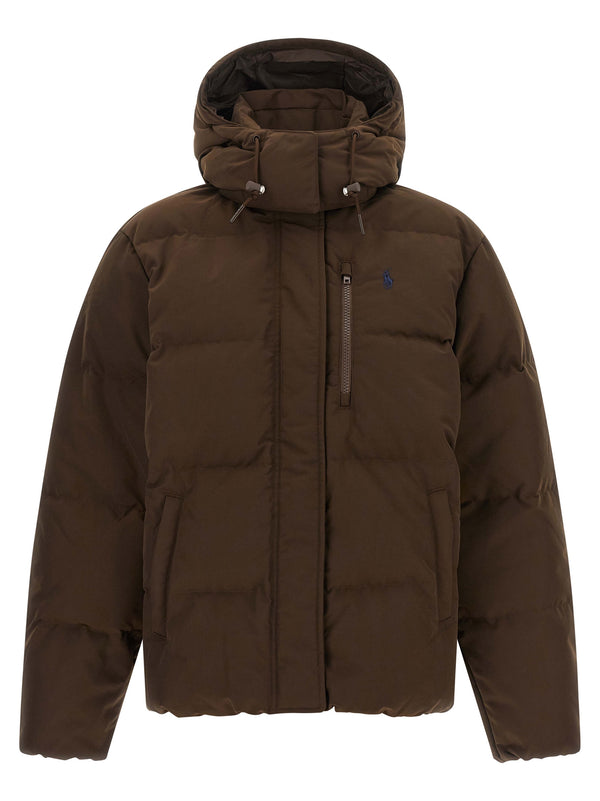 Carly Puffer Jackets Brown