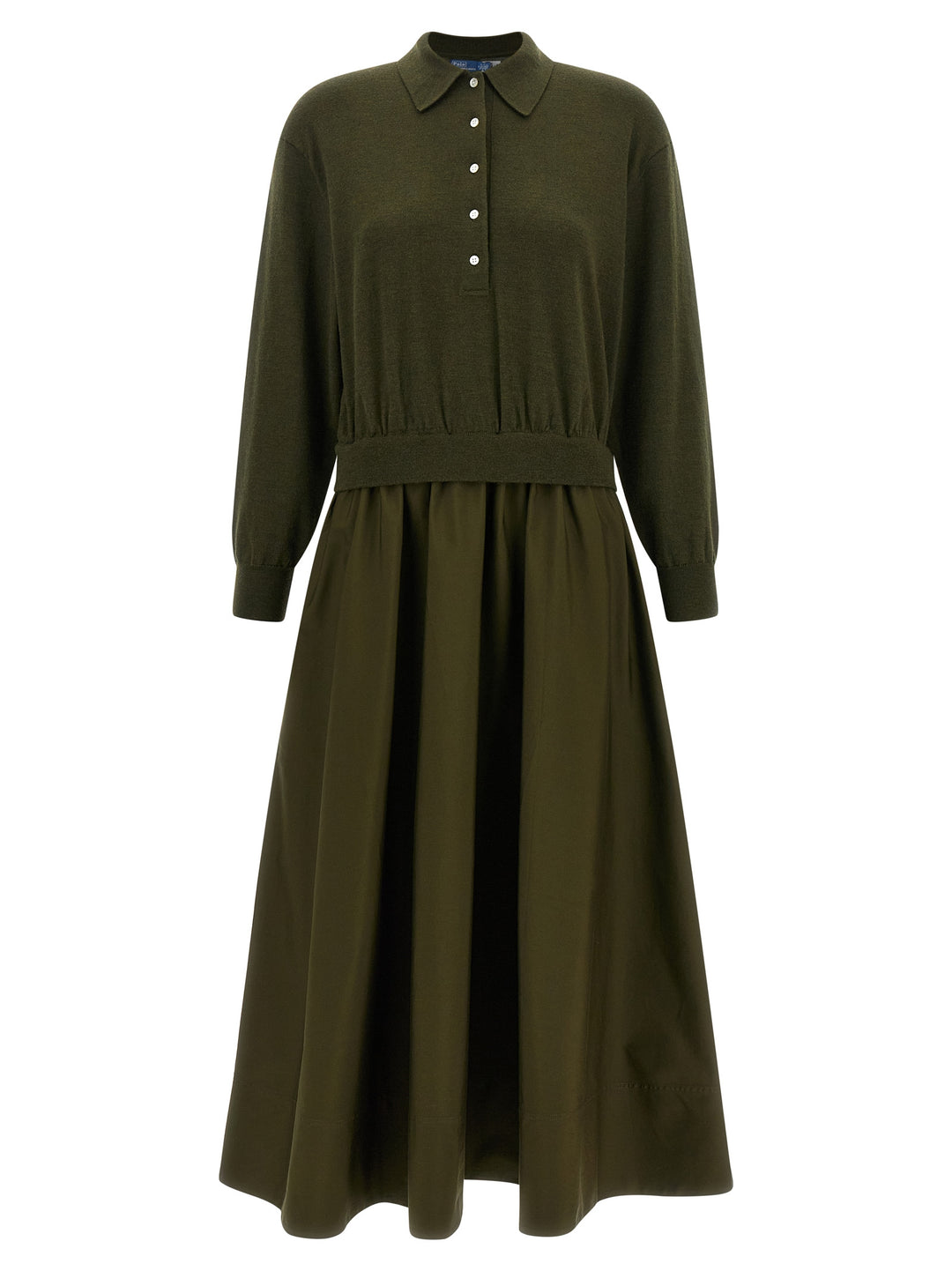Polo Ralph Lauren Woven A-Line Dresses - Green | 8cc64e5baa2de3a7e8b7fb78ad73c7b3f558b180