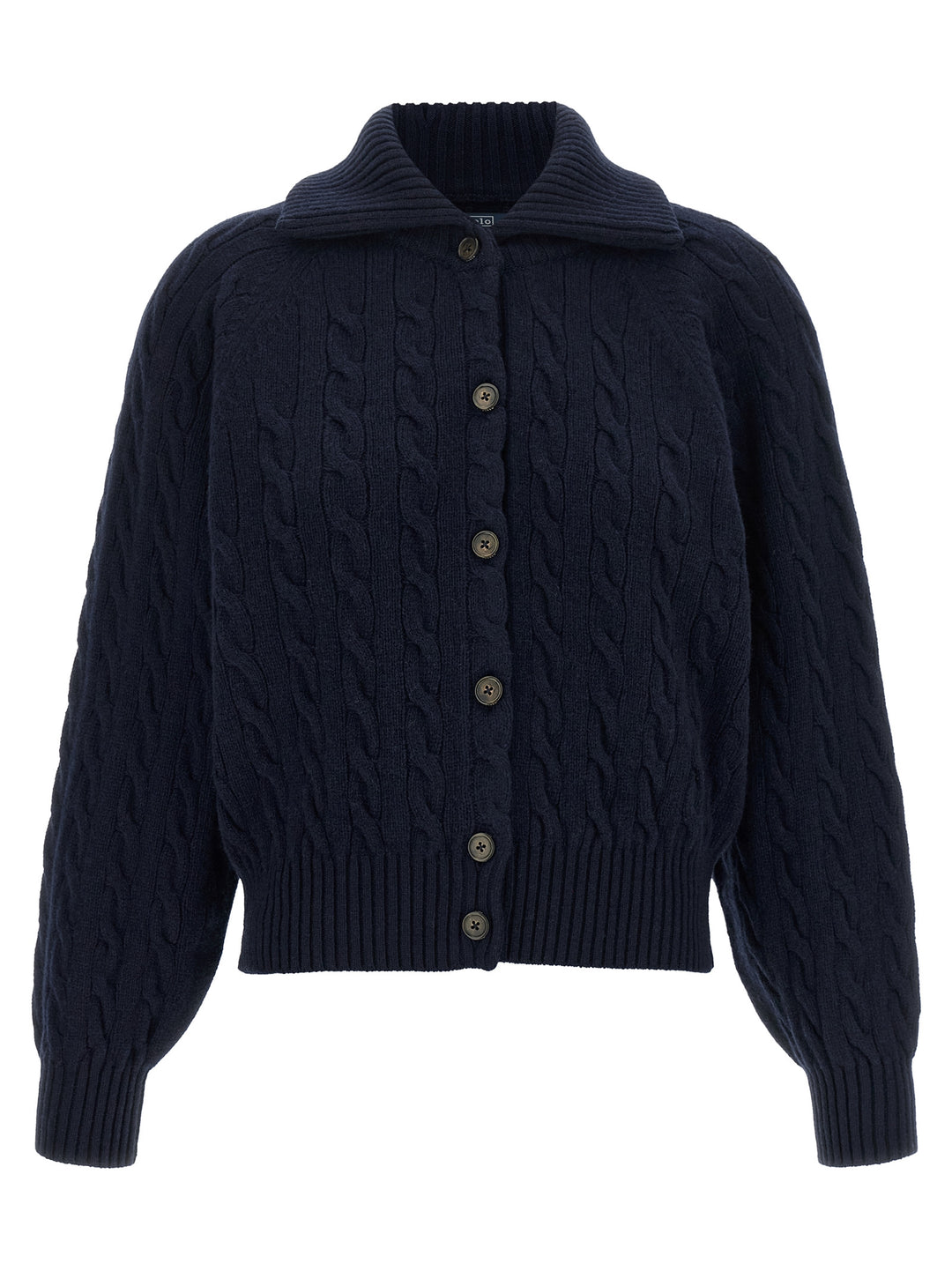 Polo Ralph Lauren Braided Cardigan Sweaters and Cardigans - Blue | 831ffa2c4789c4d3d5cba5f1be0b3f94fea9037d