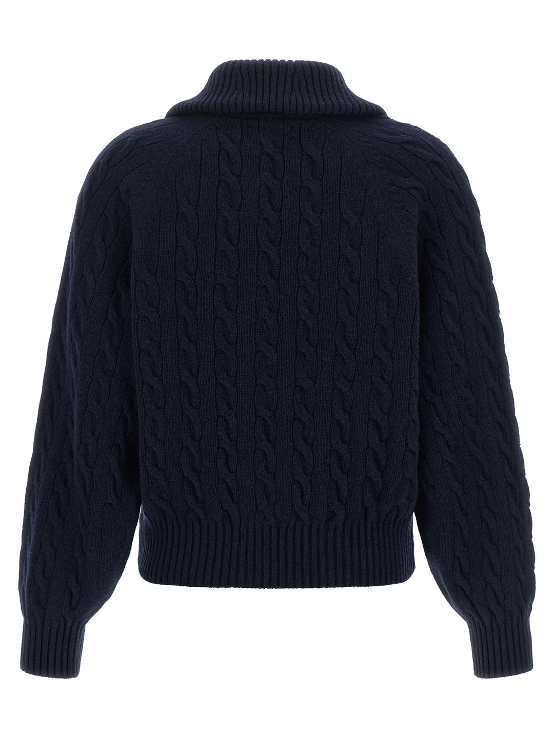 Polo Ralph Lauren Braided Cardigan Sweaters and Cardigans - Blue | c1f4e5ba40ded43022591fde7fcd811e19b2c184
