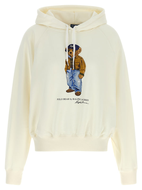 Polo Bear Sweatshirt White