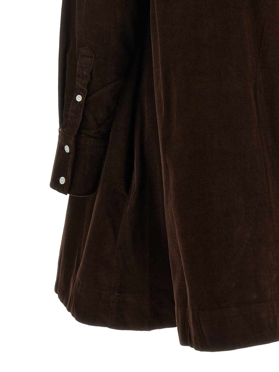 Polo Ralph Lauren Corduroy Dress With Embroidery Dresses - Brown | 9f640c747d6724d432815683e86a58ace143b27e