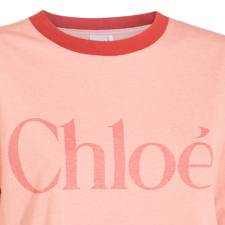 Chloè T-shirts and Polos - PETAL PINK | 0f05aedbd8fffe8f437806a7e323796e8e748f16
