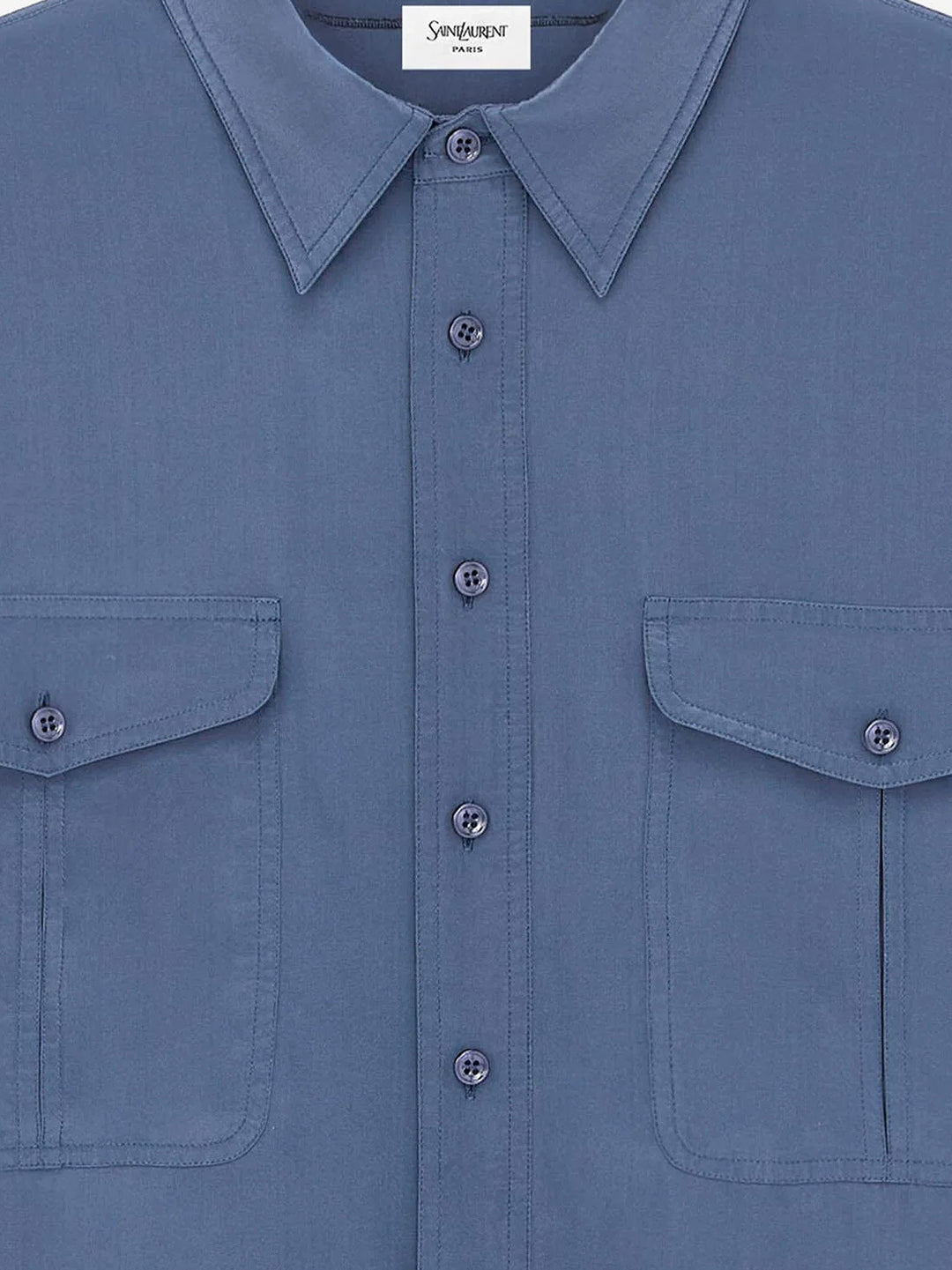 Saint Laurent Shirts - BLEU ACIER | 2d763cc380a4cd0af66c479c3496c3e1710662b1